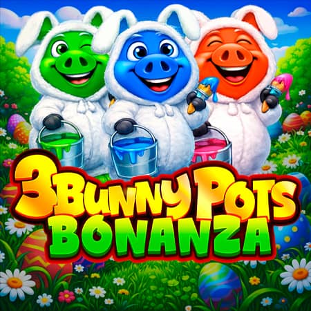 3 Bunny Pots Bonanza