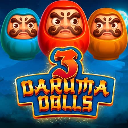 3 Daruma Dolls